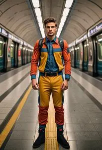 Metro Man Costume face swap