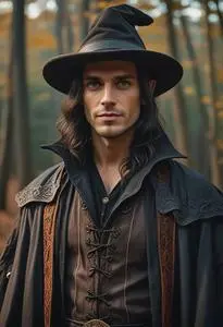 Witchs Husband Costume face swap