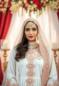 Iraqi Traditional Wedding Dress face swap