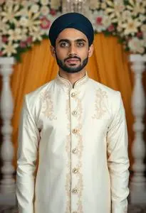 Man Walima Dress face swap