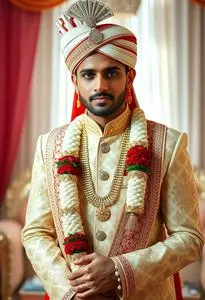 Indian Groom Wedding Pagri face swap