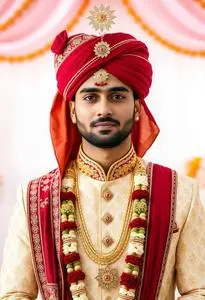 Rajasthani Pagdi Groom face swap
