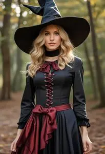 Sassy Witch Costume face swap