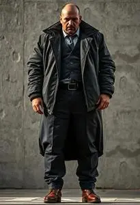 Massive Mobster Costume face swap