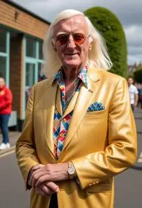 Jimmy Savile Costume face swap
