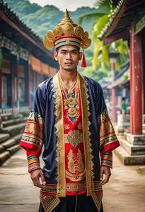 Nang Thailand Costume face swap