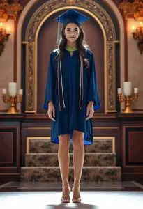 Graduation Outfit Female face swap