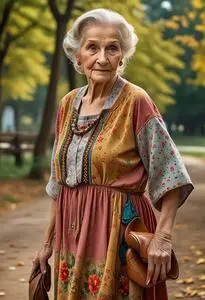 Old Woman Who Lived Shoe Costume face swap