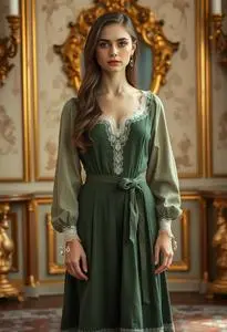 Irish Dress Female face swap