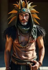 Man Exotic Costume face swap