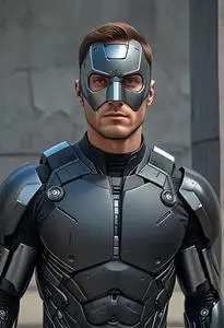 Robo Cop face swap