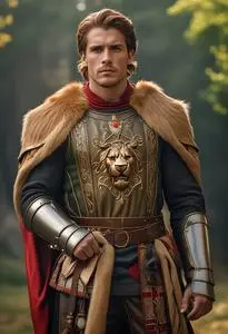 The Lionheart Costume face swap