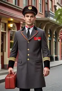 Bellhop Costume face swap