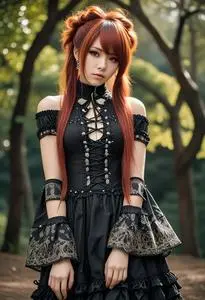 Visual Kei Dress face swap
