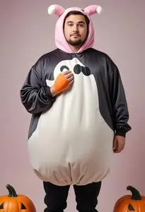 Squishmallow Halloween Costume face swap