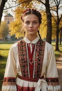 Traditional Hungarian Clothing face swap