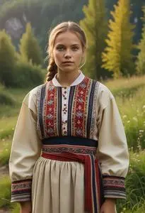 Traditional Slovak Clothing face swap