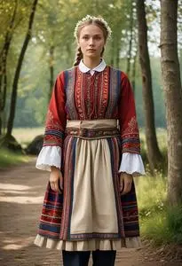 Traditional Slovak Clothing face swap