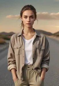 Beautiful Clothing Line face swap