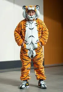 Frosted Flakes Tony Tiger Plus Size Costume face swap