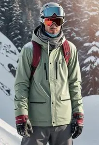 Snowboarding Outfit Man face swap