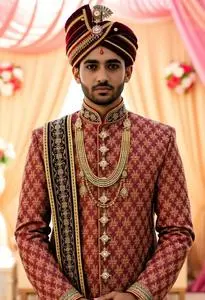 Pagdi Sherwani face swap