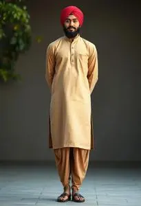Punjabi Dress Style face swap