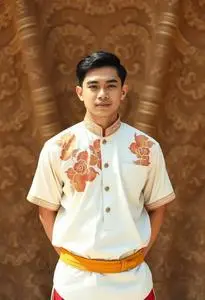 Modern Filipiniana Attire Male face swap
