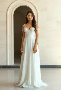 Lola Made Love Wedding Dress face swap