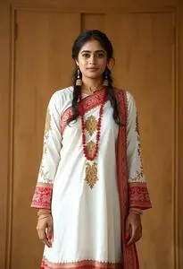 Nepali Wedding Dress face swap