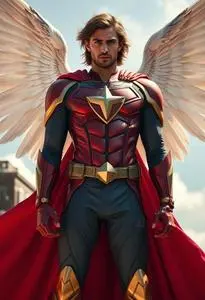 Angel Salvadore Superhero face swap