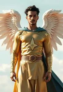 Angel Salvadore Superhero face swap