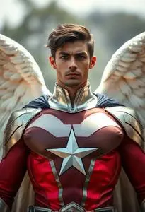 Angel Salvadore Superhero face swap