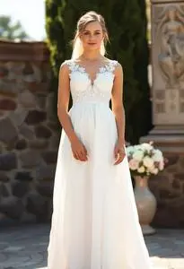 Sadie Robertson Wedding Dress face swap