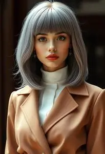 Chemo Wig Woman Hairstyle face swap