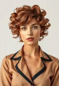 Curling Wig Curling Iron Hairstyle face swap