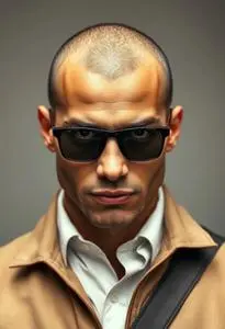 Good Hairstyle Balding Male face swap