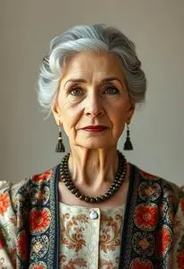 Grandmother Bride Hairstyle face swap