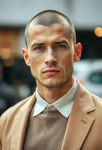 Hair Cut Balding Male face swap