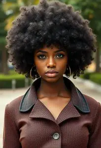 Hate Afro Hairstyle face swap