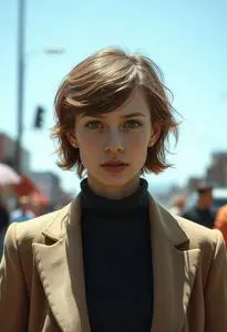 Jesse Eisenberg Hairstyle face swap