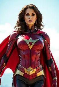 Lynda Carter Superhero face swap