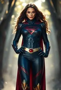 Lynda Carter Superhero face swap