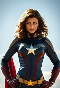 Lynda Carter Young Superhero face swap