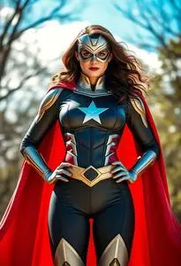 Lynda Carter Young Superhero face swap