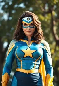 Lynda Carter Young Superhero face swap