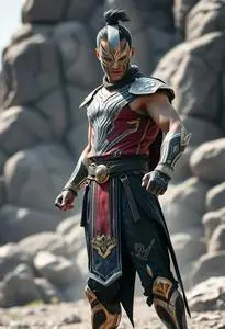 Ong Bak Thai Warrior Superhero face swap
