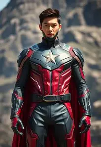 Park Seo Joon Superhero face swap