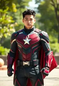 Park Seo Joon Marvels Superhero face swap
