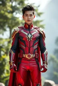 Park Seo Joon Superhero face swap